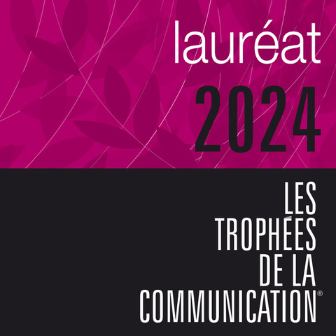 Lauréat des Trophées de la Communication